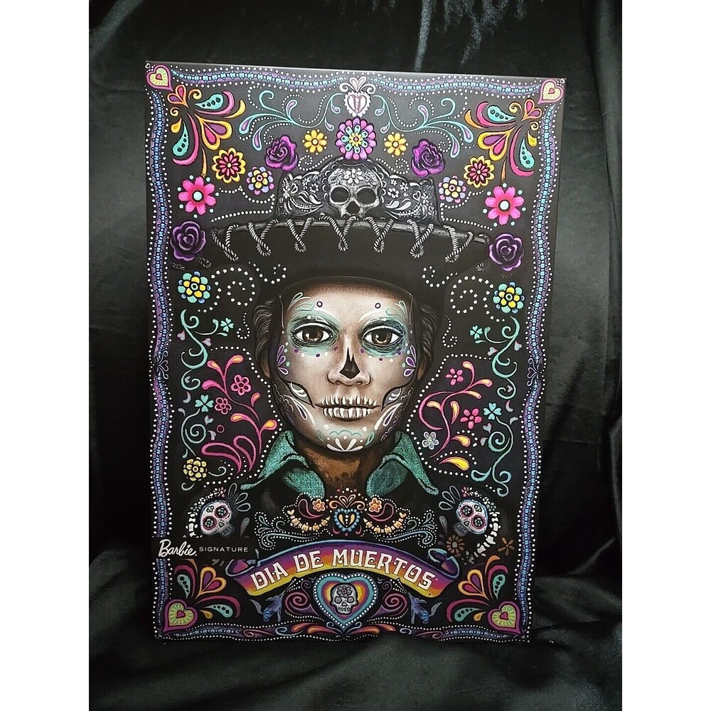 Mattel Barbie 2024 Dia De Muertos Day of the Dead Ken Barbie Signature Doll